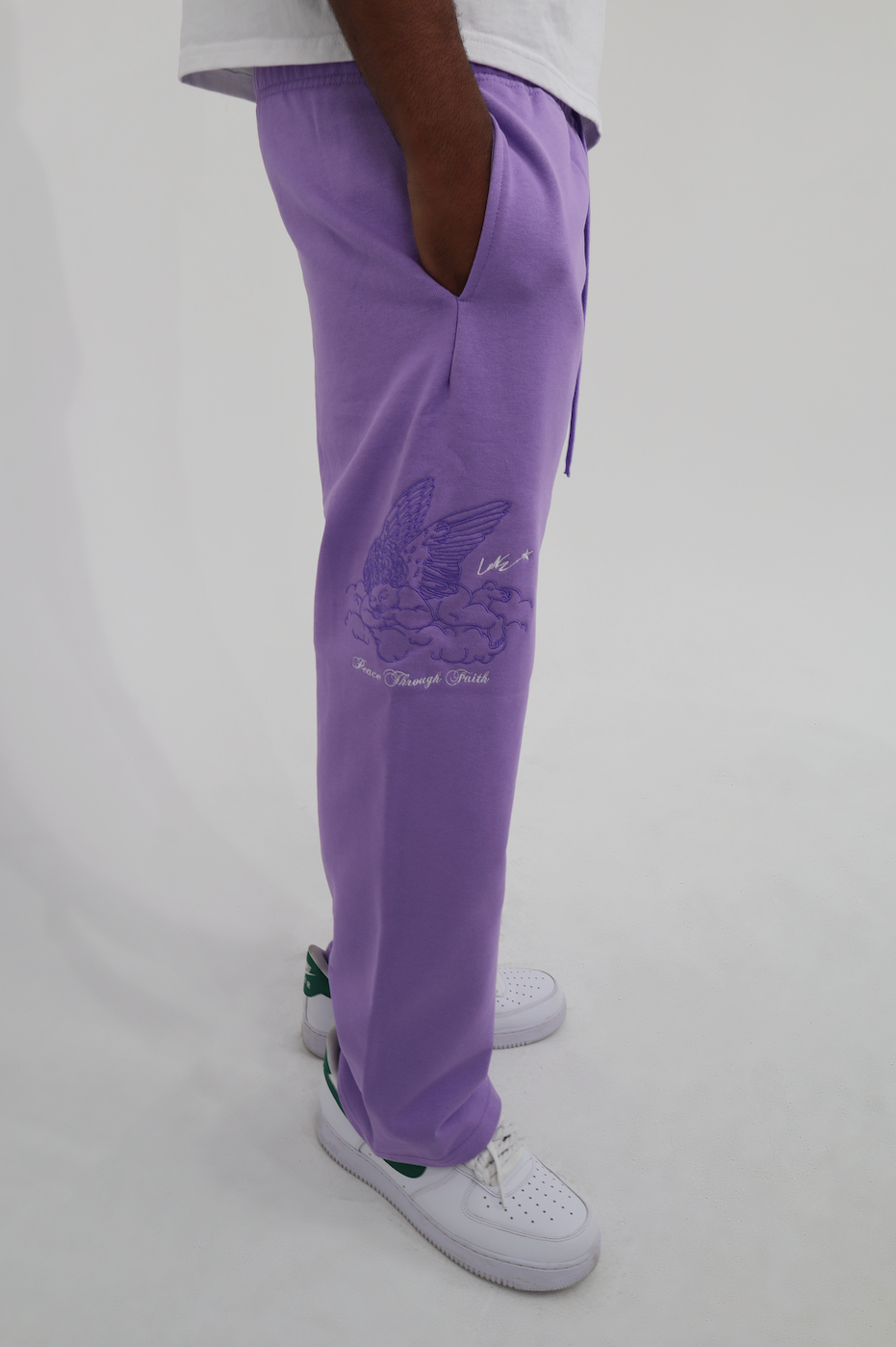 Purple Angel Sweats