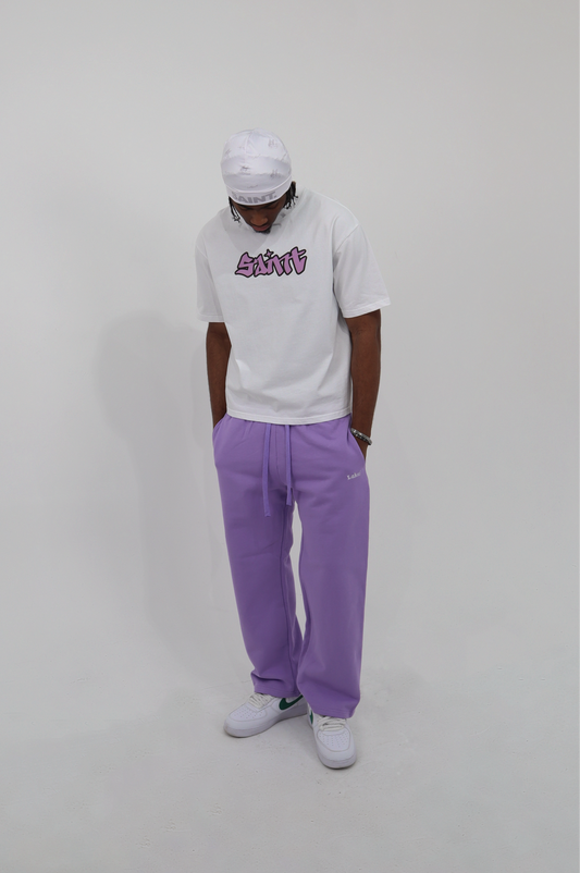 Saint Graffiti Tee Purple