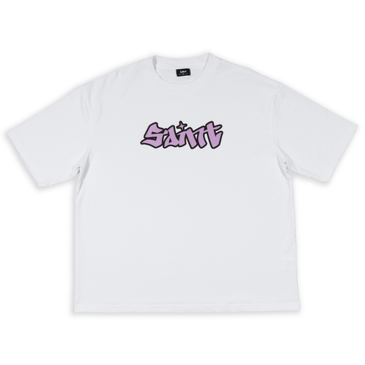 Saint Graffiti Tee Purple